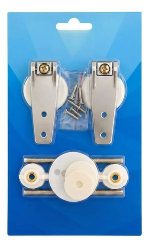 Repuesto Herrajes Tapa Inodoro Kit Completo Acra