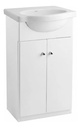 Mueble De Apoyo Con Bacha Venecia 2 Puertas Blanco Acra