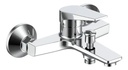 Griferia Monocomando Para Ducha Exterior Cromo Acra