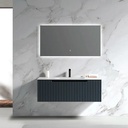 Mueble Aéreo Para Baño Con Cajón Y Bacha Caroline Acra