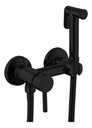 Monocomando Ducha Higiénica Negra 18 Cm Acra