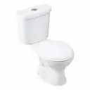 Inodoro Roma Con Mochila + Tapa Blanco Acra