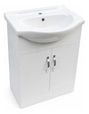 Mueble De Apoyo Con Bacha Milan 2 Puertas Blanco Acra