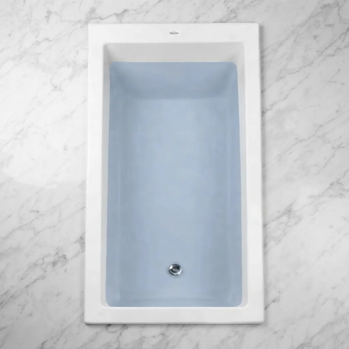 Bañera Acrílico Niza De Empotrar 180 Cm Blanco Acra