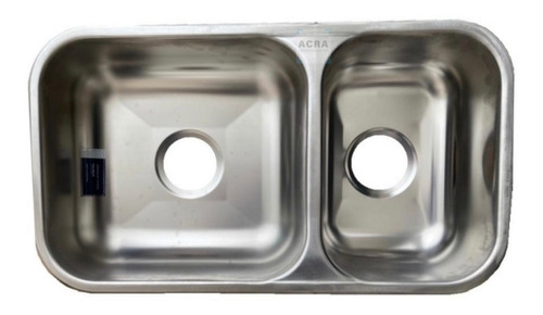 Pileta Y Media Cocina De Acero Inox Johnson Embutir Acra