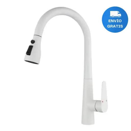 [MLU742939356] Grifera Canilla Cocina En Blanco Acra