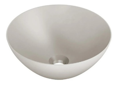 [MLU473933060] Bacha De Apoyo Loza Champagne 35cm Diametro Acra