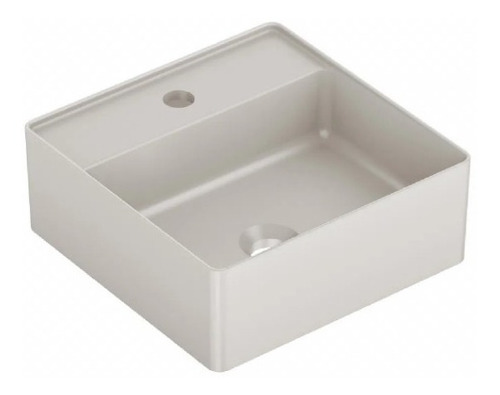 [MLU473933396] Bacha De Apoyo Loza Champagne Mate 35x35 Acra