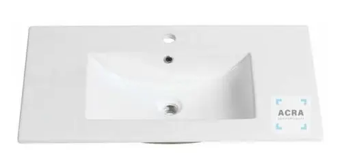[MLU620259052] Bacha De Loza Encimera Para Baño 90 X 46 Acra