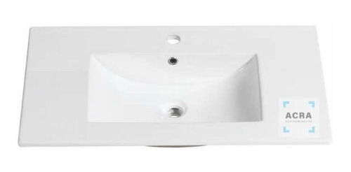 [MLU620259052] Bacha De Loza Encimera Para Baño 90 X 46 Acra