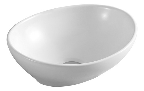 [MLU974589434] Bacha Loza De Apoyo Para Baño Lavatorio En Blanco