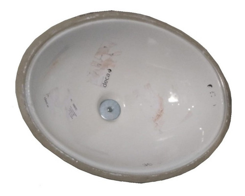 [MLU481000469] Bacha Pileta De Loza Ovalada Embutir 44x32 Acra