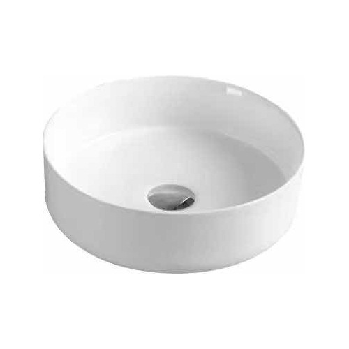 [MLU635391401] Bacha Pileta De Loza Baño Redonda Plana Modelo Roma Acra