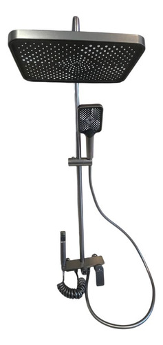 [1038872256] Barral Columna De Ducha Con Roseta Y Teléfono Acero Inox