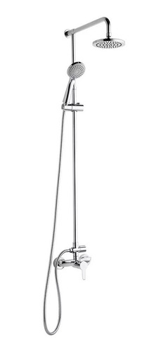 [MLU467719156] Barral Ducha Exterior Caño Cromado Redondo Acra