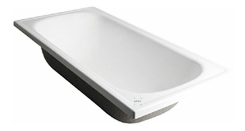 [MLU468953304] Bañera De Acrílico Fibra Blanco Ferrum 180 X 80 X 40 Acra