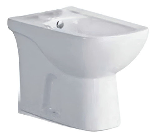 [MLU618922152] Bidet Modelo Alto En Blanco Con Terminaciones Cuadradas Acra