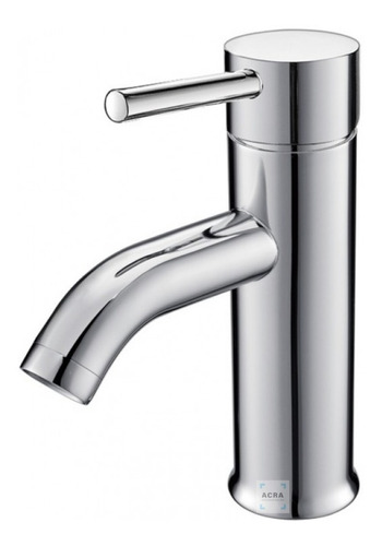 [MLU481336151] Canilla/monocomando/griferia Pico Curvo Para Baño 17cm Acra