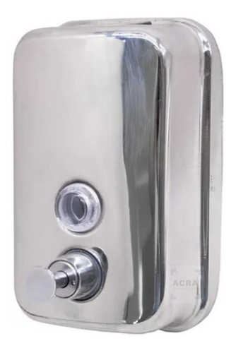 [MLU479309849] Dispensador Metálico Para Jabón/alcohol En Gel 500ml Acra 