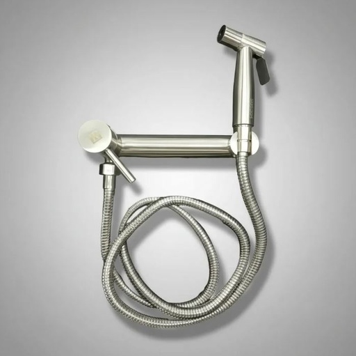 [MLU625555997] Ducha Higienica De 15 Cm Satinada Rimontti Acra