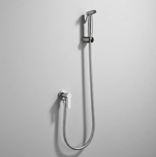 [MLU479314511] Ducha Higiénica Con Gatillo Y Soporte Para Baño Acra