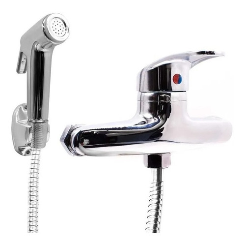[MLU456339566] Ducha Higiénica Cromada. Monocomando  Rimontti