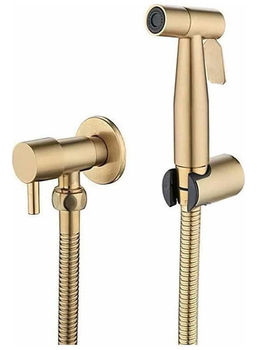 [MLU620290336] Ducha Higiénica Gold Dorada Oro Baño Acra