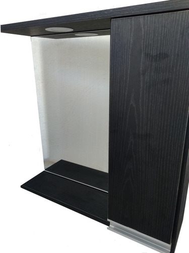 [MLU467833395] Espejo Botiquín Con Luz Led Y Perfil De Aluminio. Colores