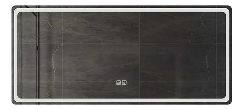 [MLU844968526] Espejo Con Luz Led Y Desempañador 100 X 80