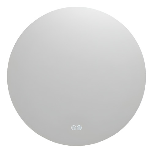 [MLU682256408] Espejo Redondo Baño 70 Cm Con Luz Led Y Desempañador Acra