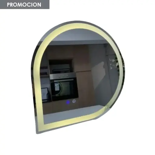 [MLU845020382] Espejo Redondo Selen Pared Con Luz