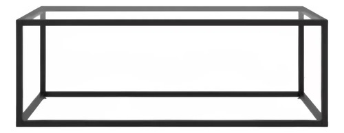 [MLU996427160] Estructura Base Soporte Hierro 100cm X 46cm Para Mueble Acra