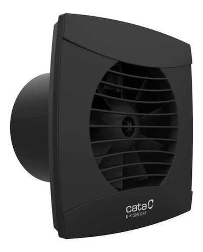 [MLU663274300] Extractor Cata U-comfort Negro Uc10 Silencioso 10cm Español Color Negro