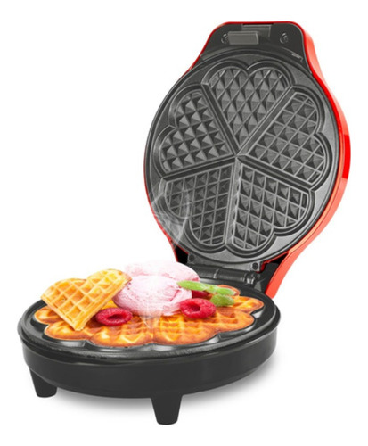 [MLU480966099] Fabrica/maquina Wafflera Corazón Para Niños Kassel Acra