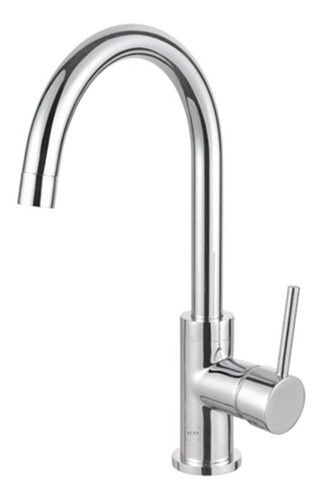 [MLU476176258] Grifera Canilla Monocomando Palito De Mesada Cromada Acra