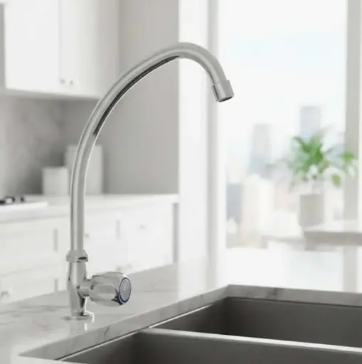 [MLU605236385] Griferia/canilla/grifo De Mesada Solo Fría Salida Alta Acra