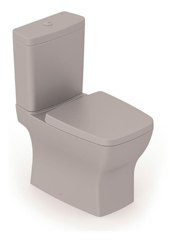 [MLU480705212] Inodoro Champagne Roca Boss Mate Con Mochila Y Tapa Acra