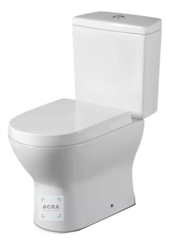 [MLU475522225] Inodoro Con Mochila Doble Descarga Y Tapa Regalo Acra