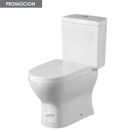 [MLU603117813] Inodoro/water Liso +mochila Doble Desc +tapa De Regalo Acra
