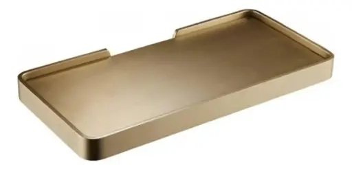 [MLU952161050] Jabonera Repisa Baño En Bronce Color Dorado Cepillado Acra