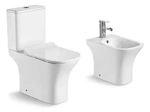 [MLU628843182] Juego/combo Baño Inodoro Y Bidet Zoe Golf Acra