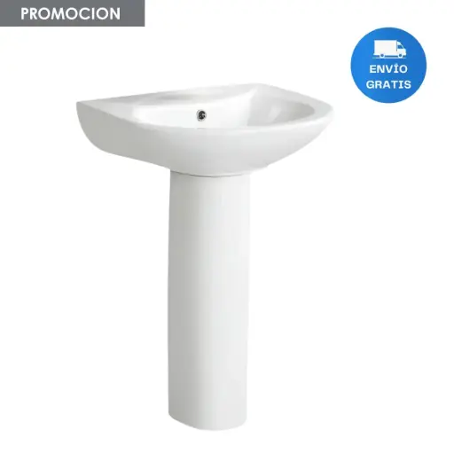 [MLU641163922] Lavatorio Pedestal Baño Bacha Loza Acra