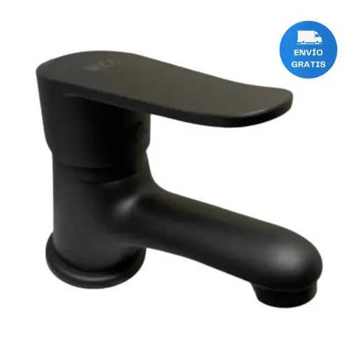 [MLU634652691] Monocomando Canilla Griferia En Color Negro Mate Acra