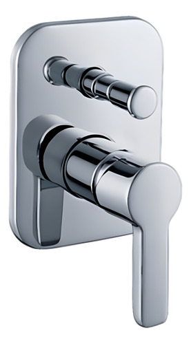 [MLU692213478] Monocomando Ducha Empotrar Cromo C/transferencia Klipen Acra