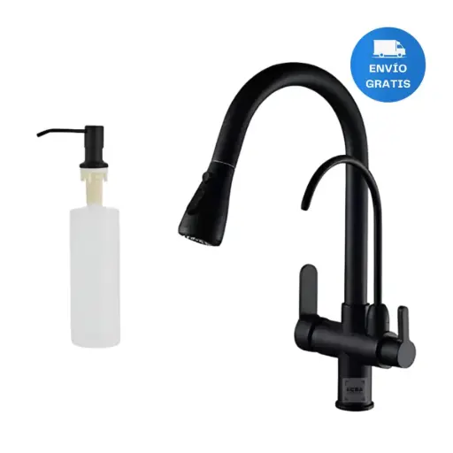 [MLU613304669] Monocomando Ext. Con Canilla Para Filtro + Dispensador Acra