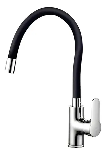 [MLU479607430] Monocomando Frio/caliente Con Pico Flexible Para Cocina Acra
