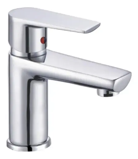 [MLU690524946] Monocomando Griferia Lavatorio Bacha Cromo 18cm Vindex Acra