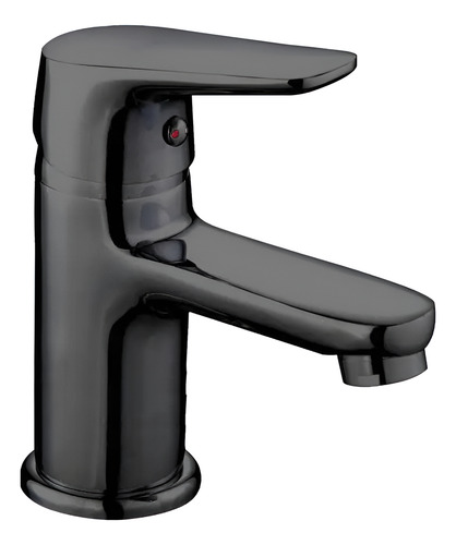 [MLU949668732] Monocomando Lavatorio Medio Concept Negro S/válvula Acra