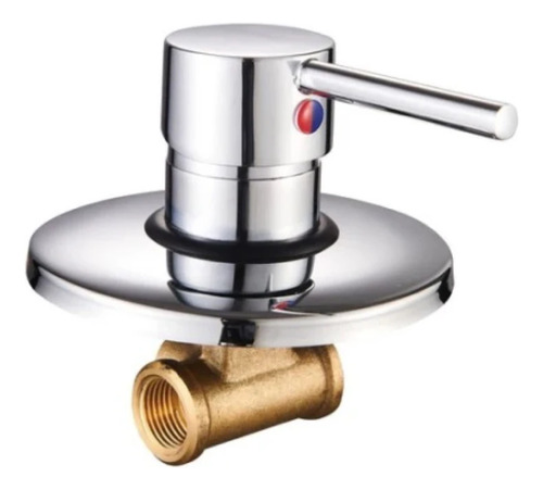 [MLU690563870] Monocomando Palito Ducha Empotrar Color Cromado Vindex Acra