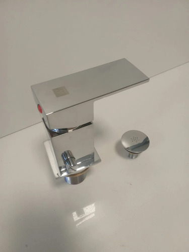 [MLU1099256618] Monocomando Para Bidet Cuadrada Con Transferencia 40 Mm Acra